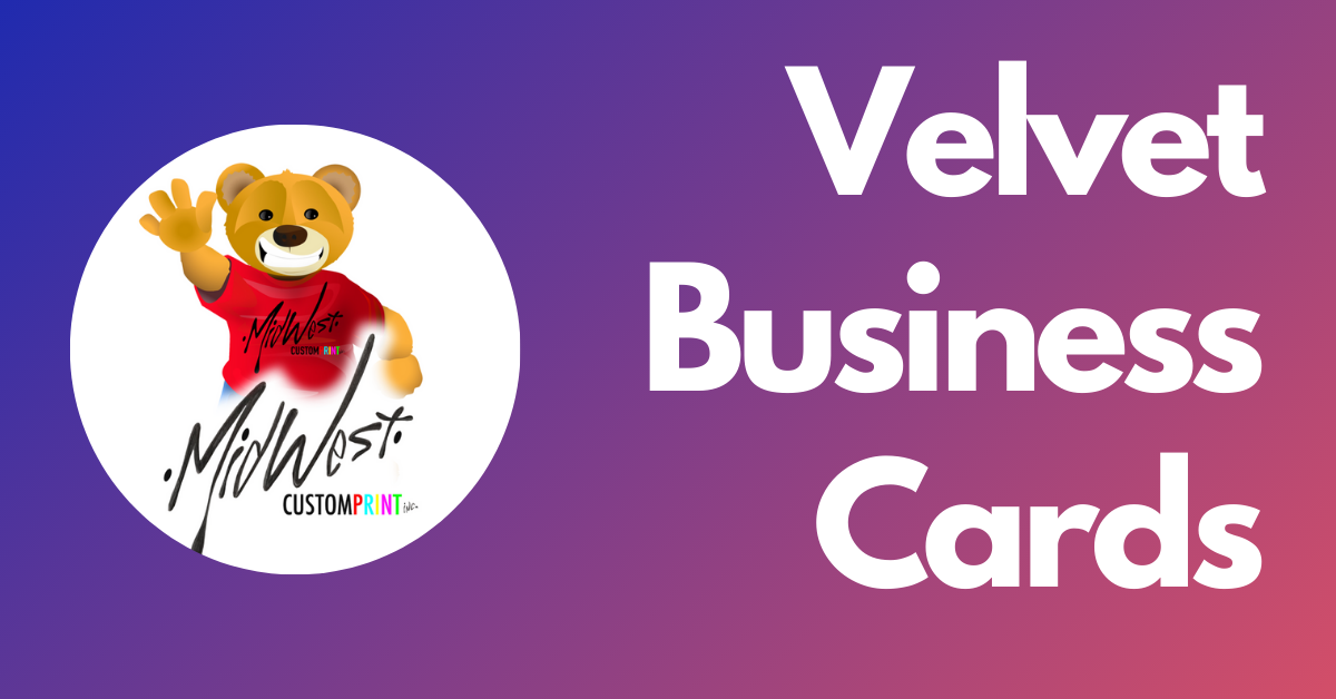 velvet business cards
