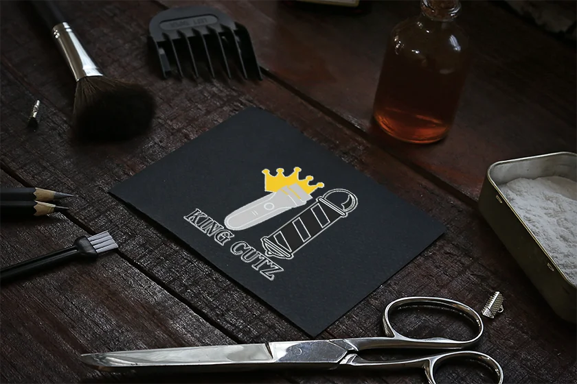 Custom logo for barbershop