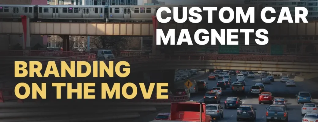 Custom magnets on the move header