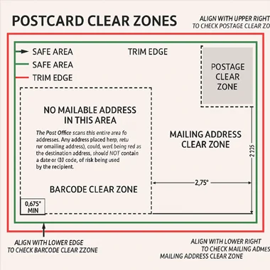 postcard layout design guide