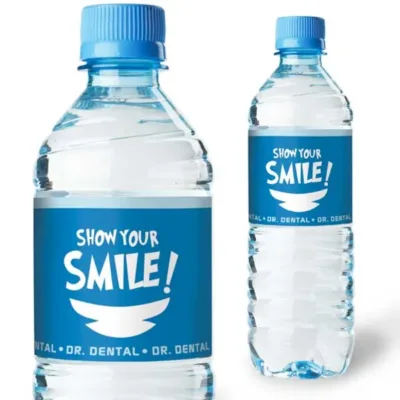 water bottles labels 1