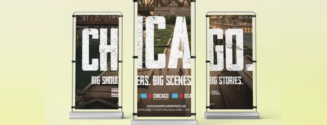 Banners with Chicago