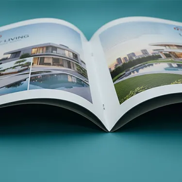 Saddle Stitch custom book