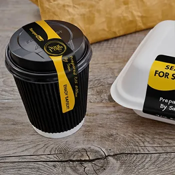 Custom peel and reseal food labels