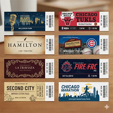 Custom tickets in chicago