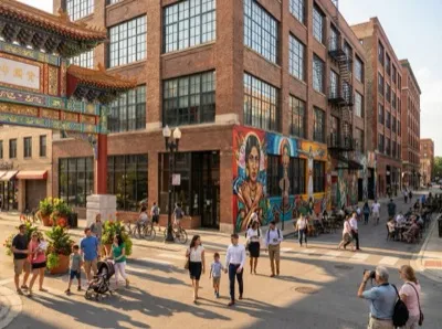 South Loop Chinatown and Pilsen Chicago