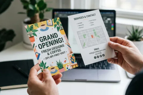 double sided flyer printing services chicago