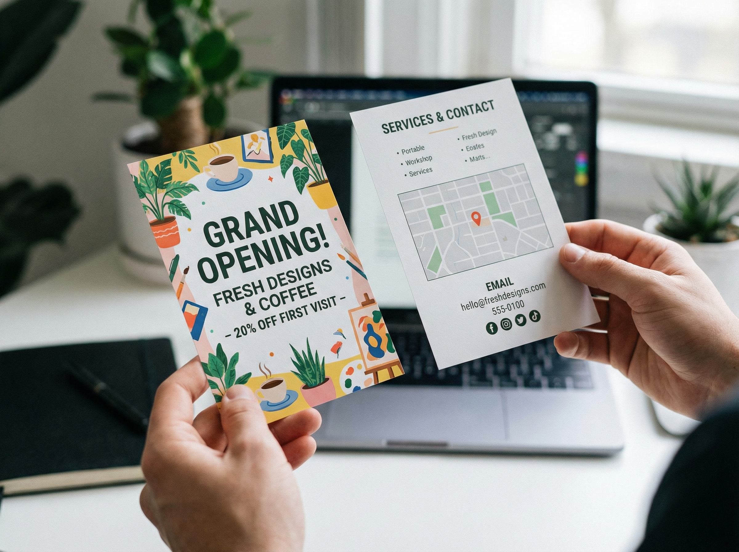 double sided flyer printing services chicago