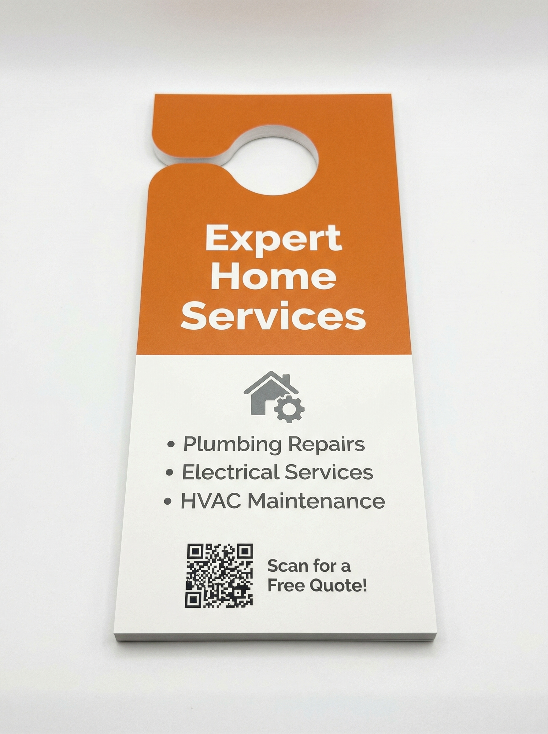 custom door hanger design ideas