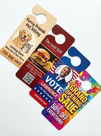 door hanger advertisement types