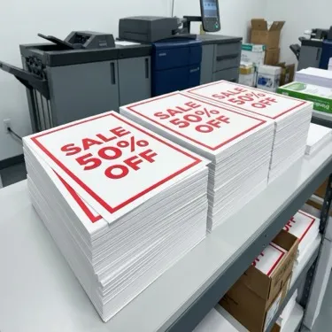 low cost bulk flyer printing