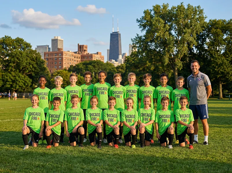 custom sports team jerseys screen printed in Chicago